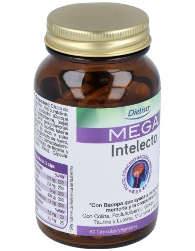 Mega Intelecto 60Cap. de Dietisa (Dielisa)