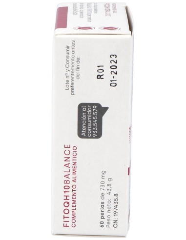 Fitoqh10 Balance Ubiquinol 60Cap. de Fdb