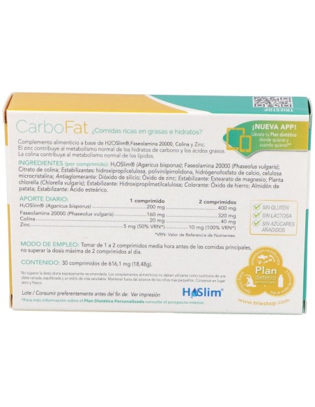 Triestop Carbofat 30Comp. de Eladiet