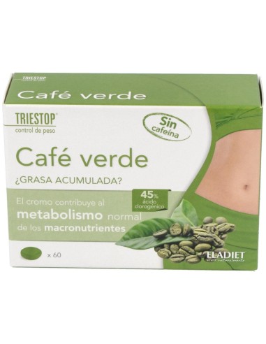 Triestop Cafe Verde 60 Comprimidos de Eladiet