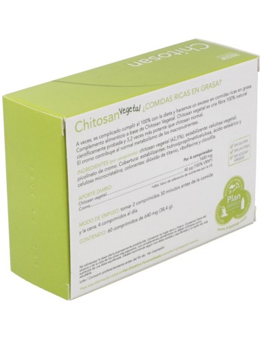 Triestop Chitosan Vegetal 60 Comprimidos de Eladiet