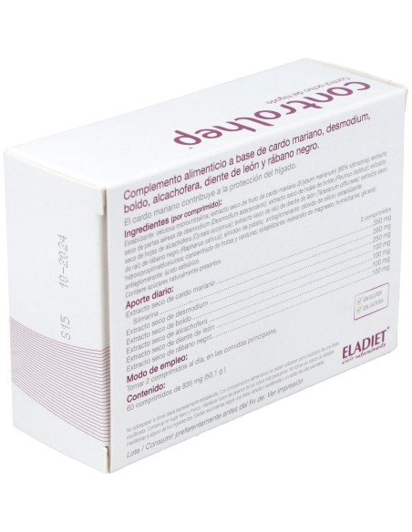 Control Hep 60 Comprimidos de Eladiet