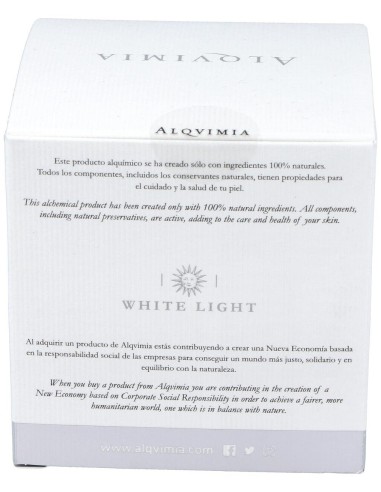 Crema White Light Despigmentante 50Ml. de Alqvimia