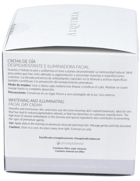 Crema White Light Despigmentante 50Ml. de Alqvimia
