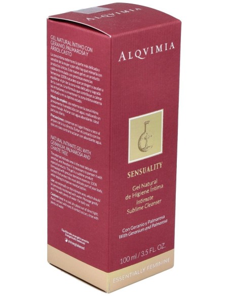 Gel Intimo Geranio-Palmarosa 100Ml. de Alqvimia
