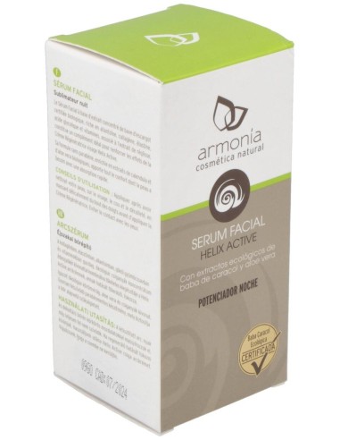 Helix Active Eco Serum Facial Caracol Bio 30Ml. de Armonia