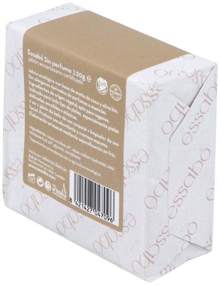 Essabo Jabon Sin Perfume 120Gr.  Eco de Essabo