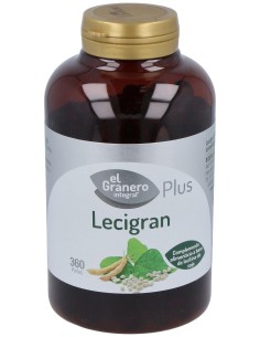 Lecitina De Soja Lecigran 740Mg. 360Perlas de El Granero 2