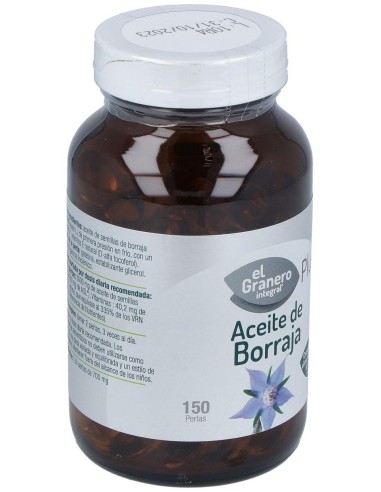 Aceite De Borraja 150Perlas de El Granero