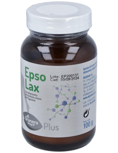 Epsolina Epsolax Sales De Epson (Sulf.Mg.) 100Gr. de El Granero
