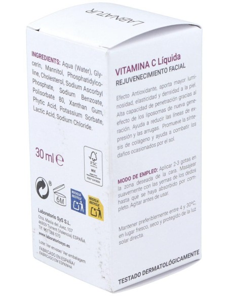 Serum Facial Con Vitamina C 30Ml. de Labnatur Bio