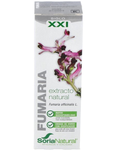 Ext. Fumaria Xxi 50Ml. S/Al de Soria Natural