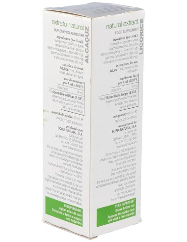 Ext. Regaliz Xxi 50Ml. S/Al de Soria Natural