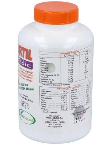 Mincartil Clasic 180Comp. de Soria Natural