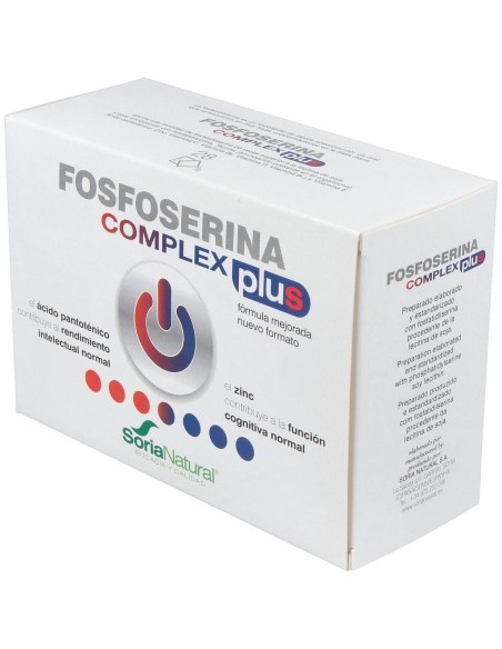 Fosfoserina Complex Plus 28Sbrs. de Soria Natural