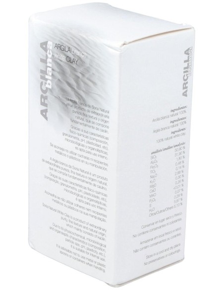 Arcilla Blanca 250Gr. de Soria Natural