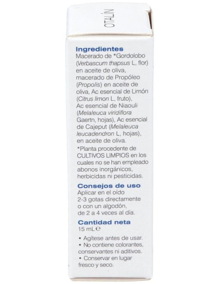 Otalin (Gotas Oticas Con Propoleo) 15Ml. de Soria Natural