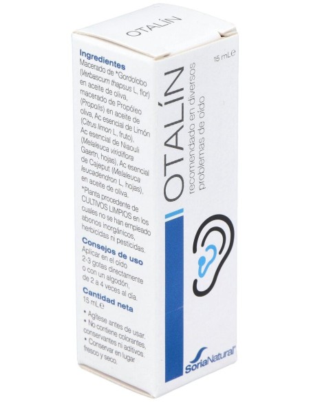 Otalin (Gotas Oticas Con Propoleo) 15Ml. de Soria Natural