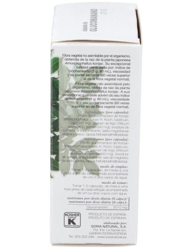 Cap.S 21 Glucomanano 60Cap. de Soria Natural
