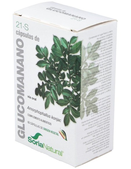 Cap.S 21 Glucomanano 60Cap. de Soria Natural