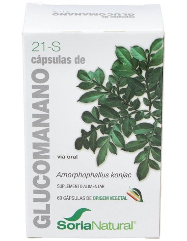 Cap.S 21 Glucomanano 60Cap. de Soria Natural