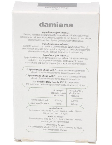 Cap.S 13 Damiana Xxi 30Cap. de Soria Natural