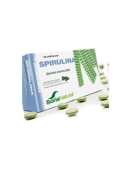 Spirulina 60Comp. de Soria Natural