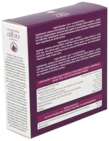 Ajo Enterico 30Comp. de Soria Natural