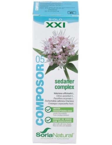 Composor 05 Sedaner Complex Xxi 50Ml. de Soria Natural