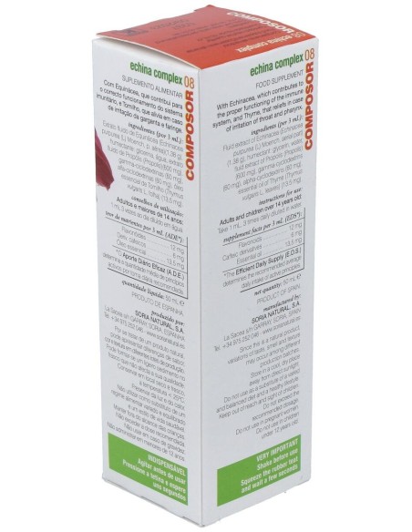 Composor 08 Echina Complex Xxi 50Ml. de Soria Natural