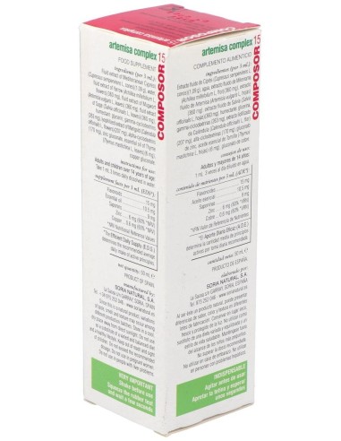 Composor 15 Artemisa Complex Xxi 50Ml. de Soria Natural