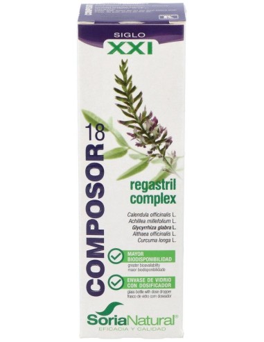 Composor 18 Regastril Complex Xxi 50Ml. de Soria Natural