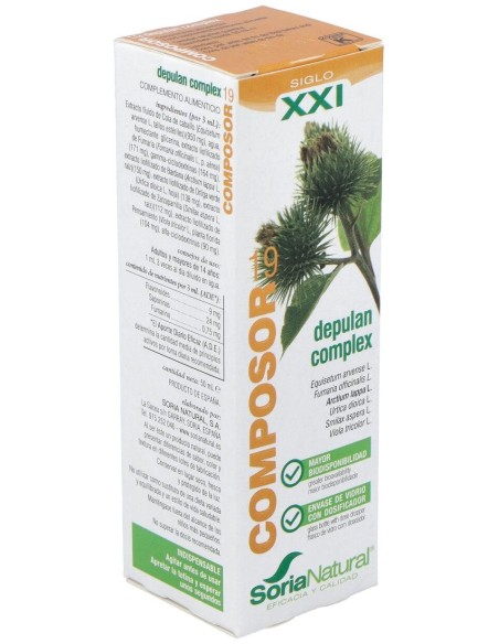 Composor 19 Depulan Complex Xxi 50Ml. de Soria Natural