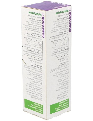 Composor 27 Periodol Complex Xxi 50Ml. de Soria Natural