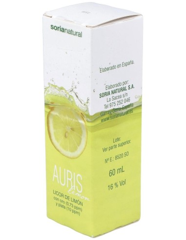 Auris Lemon 60Ml. de Soria Natural