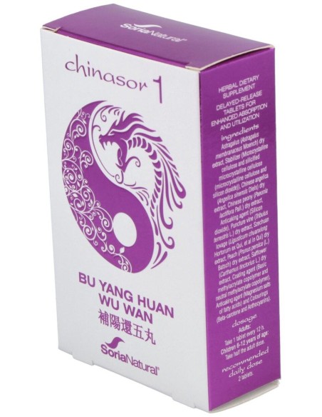Chinasor 1 Bu Yang Huang Wu Wan 30 Comprimidos de Soria Natural