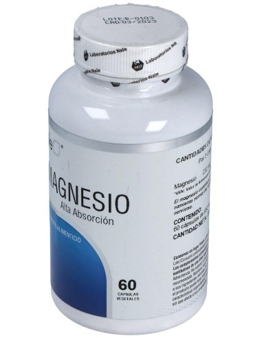 Magnesio Alta Absorcion 60Cap. de Nale