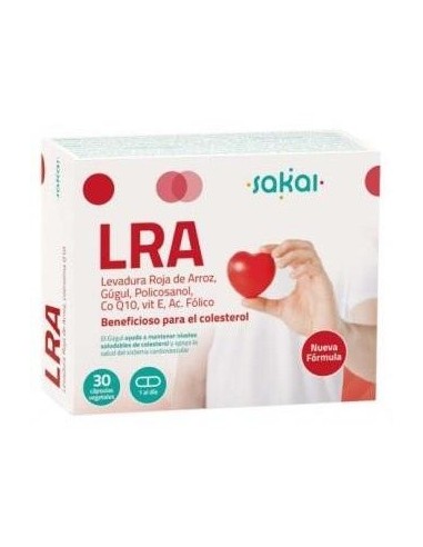 Lra Levadura Roja De Arroz + Q10 30Cap. de Sakai
