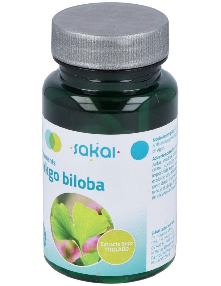 Ginkgo Biloba 100Comp. de Sakai