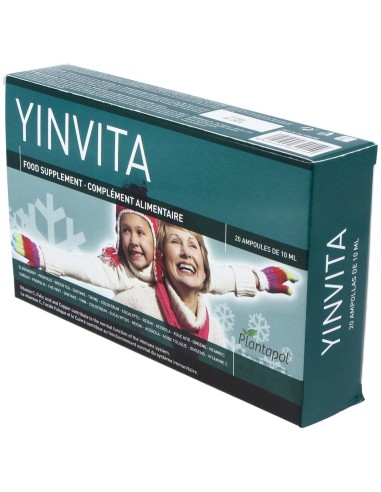 Yinvita (Ginseng+Shitake+Eleutero.) 20Amp. de Plantapol