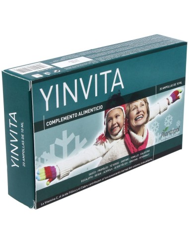 Yinvita (Ginseng+Shitake+Eleutero.) 20Amp. de Plantapol
