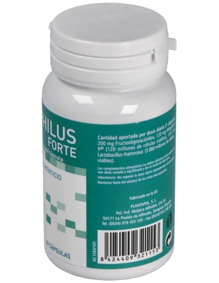 Six Dophilus Forte 60Cap. de Plantapol