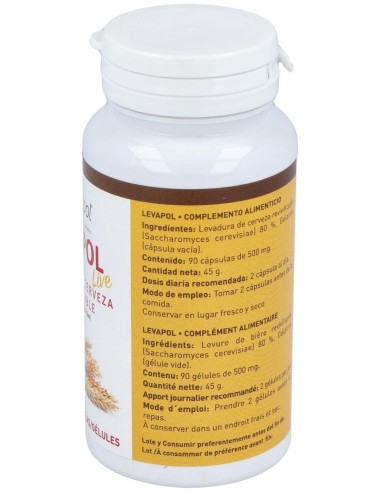 Levapol Live Lev.De Cerveza Viva 90Cap. de Plantapol
