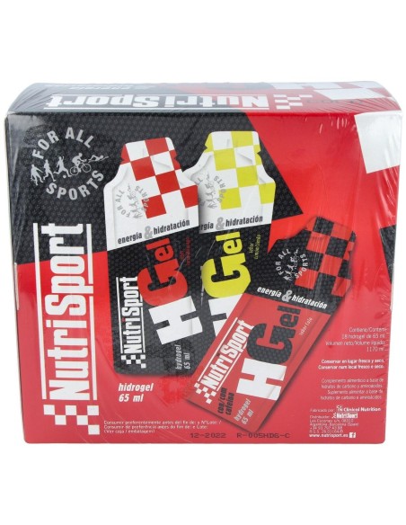 Hgel Cola Con Cafeina Caja 18Unid. de Nutrisport