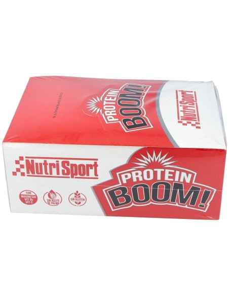 Protein Boom Barritas Chocopeanuts 24Ud. de Nutrisport