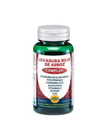 Levadura Roja de Arroz Complex 40 Cap – Salud Cardiovascular