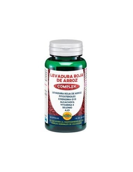 Levadura Roja de Arroz Complex 40 Cap – Salud Cardiovascular