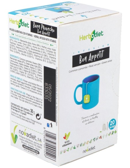 Herbodiet Inf. Buen Provecho 20Filtros de Novadiet