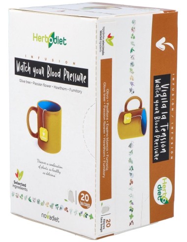 Herbodiet Vigila La Tensión Envase de 20 bolsitas filtro de 1,5 g. de Novadiet