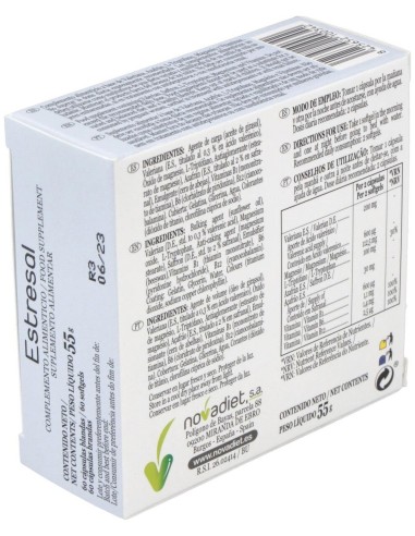 Estresal 60Cap. de Novadiet
